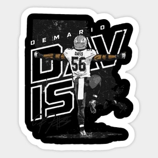 Demario Davis New Orleans Player Map Sticker